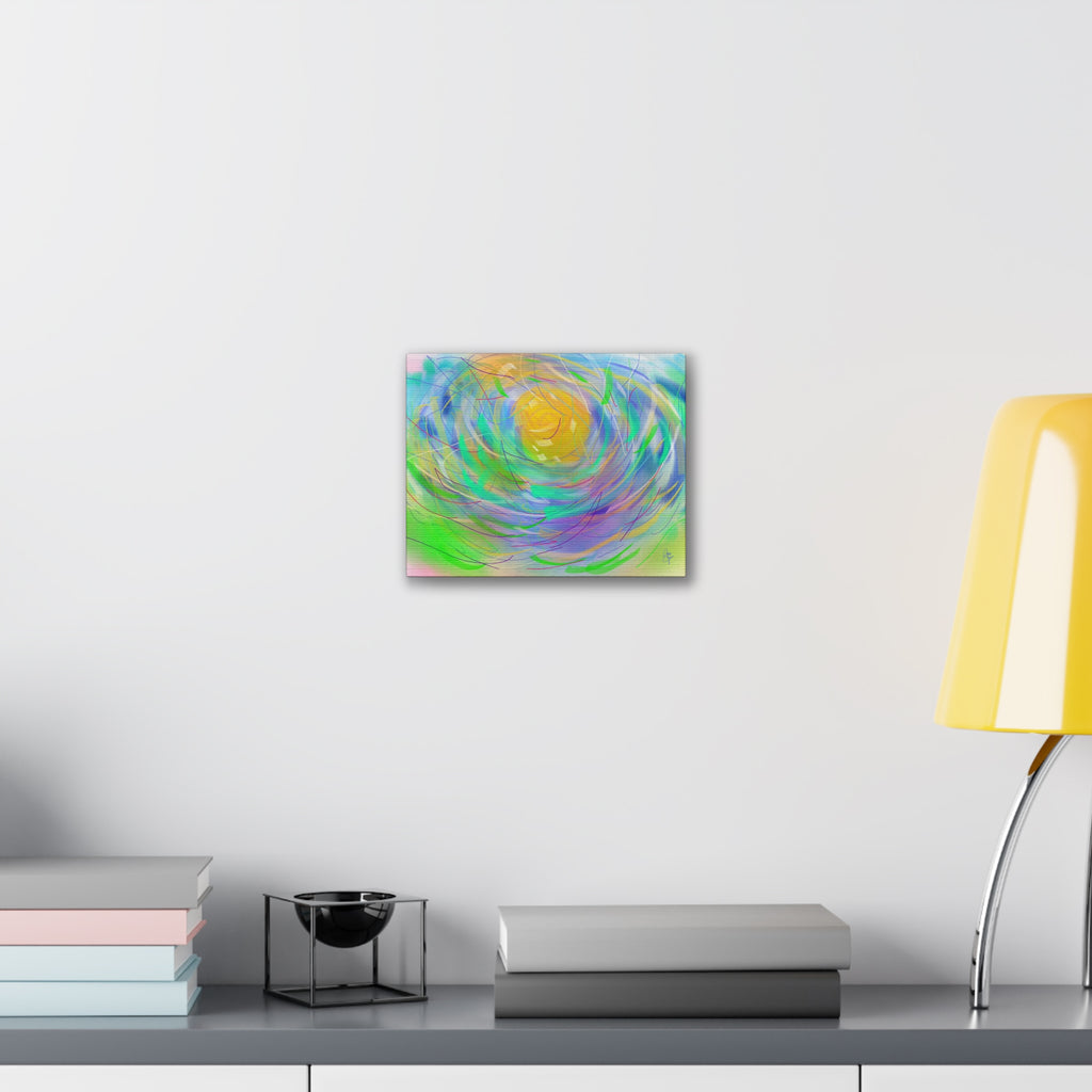 Abstract Floral Canvas