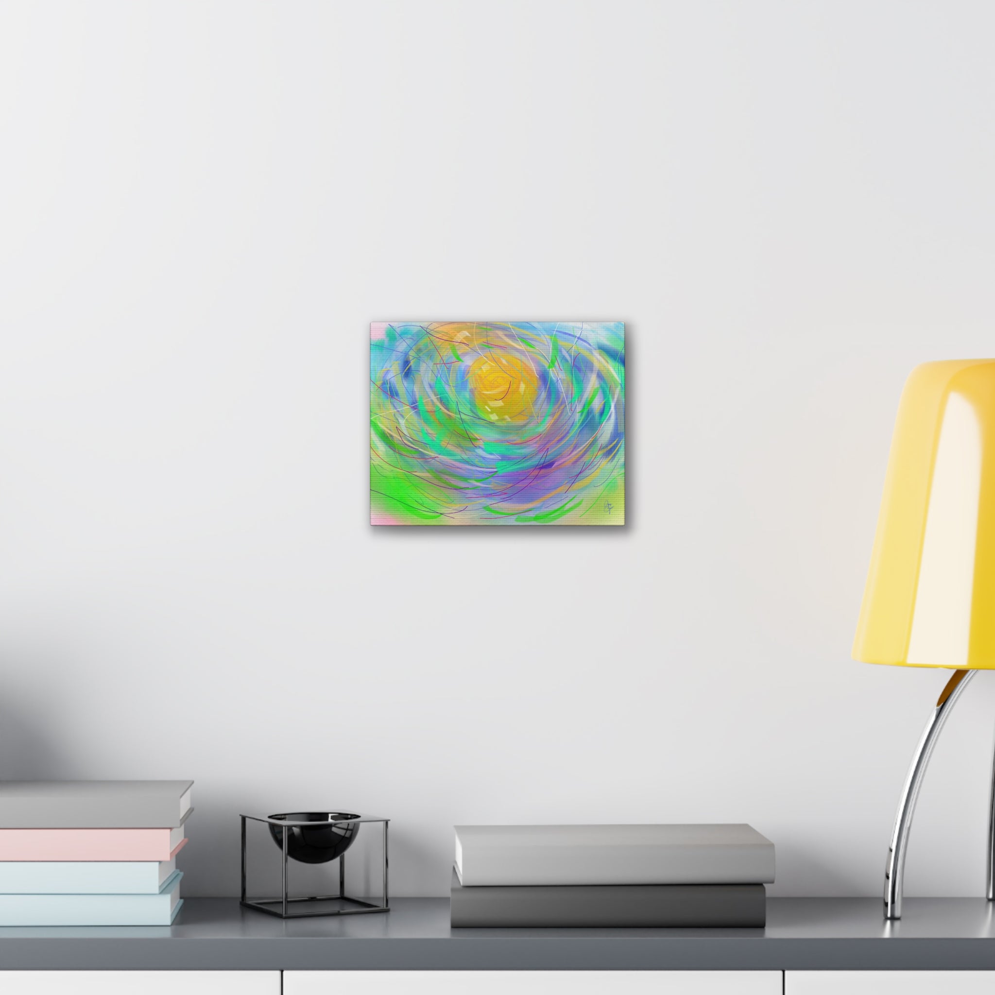 Abstract Floral Canvas
