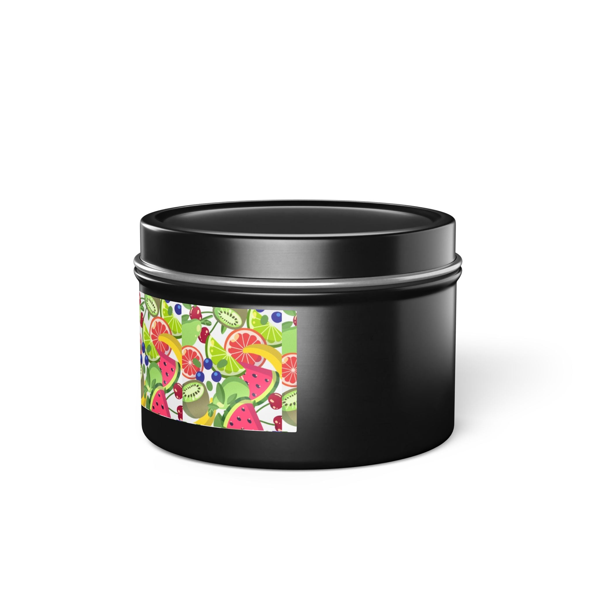 Tin Candle — Angie’s Soul Tropical Fruit Scented Tin Candle