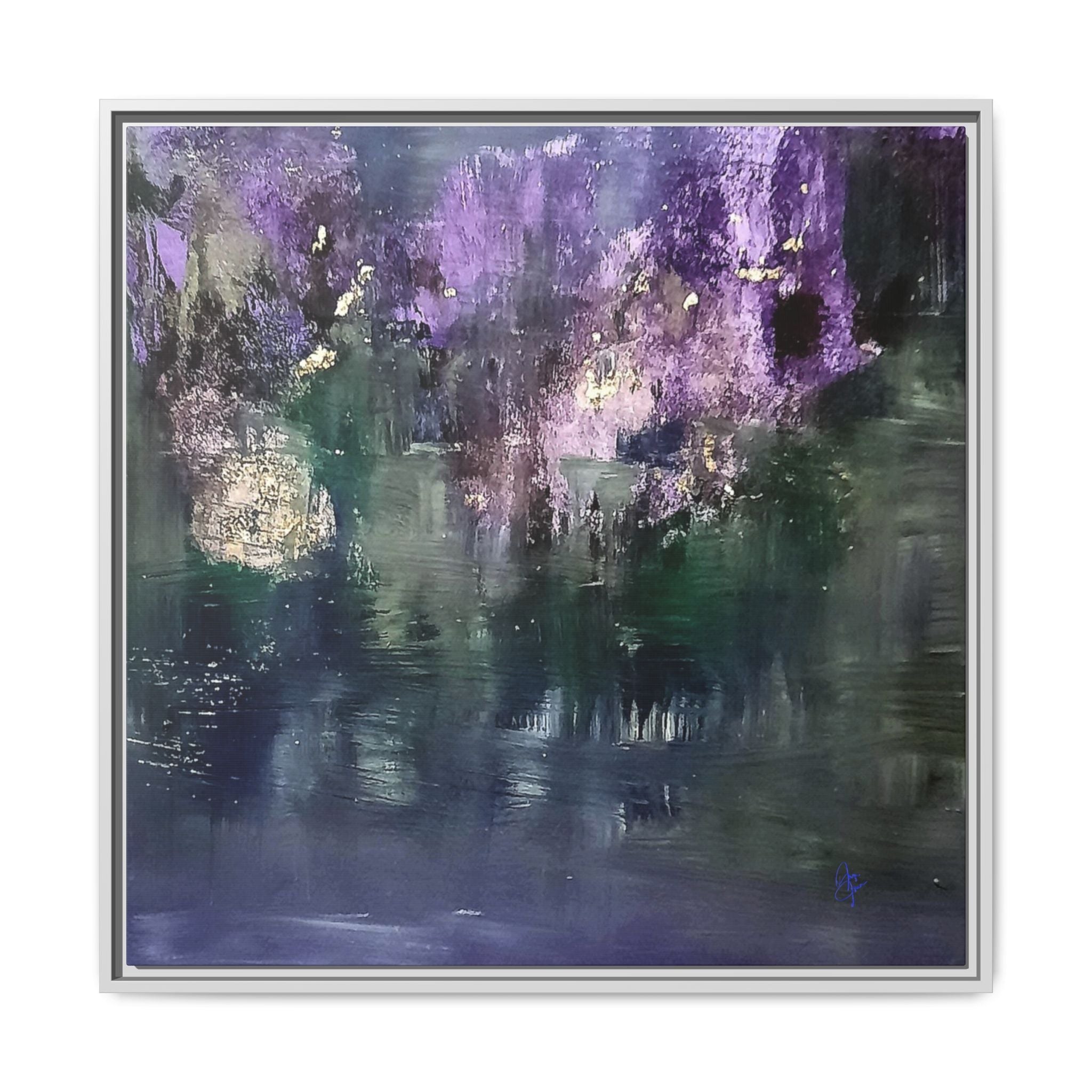 Impressionism Vibes Matte Canvas Print (Framed)