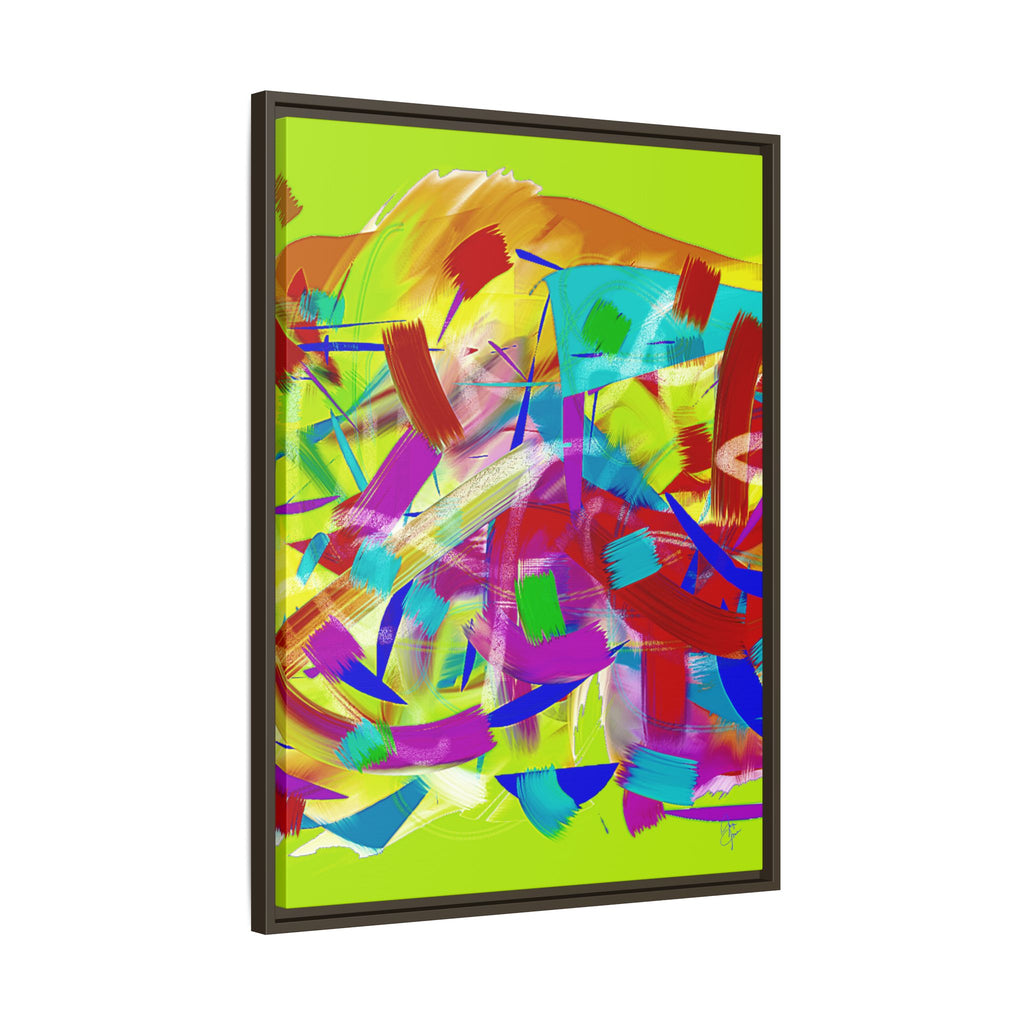 Matte Canvas, Framed (Multi-color)