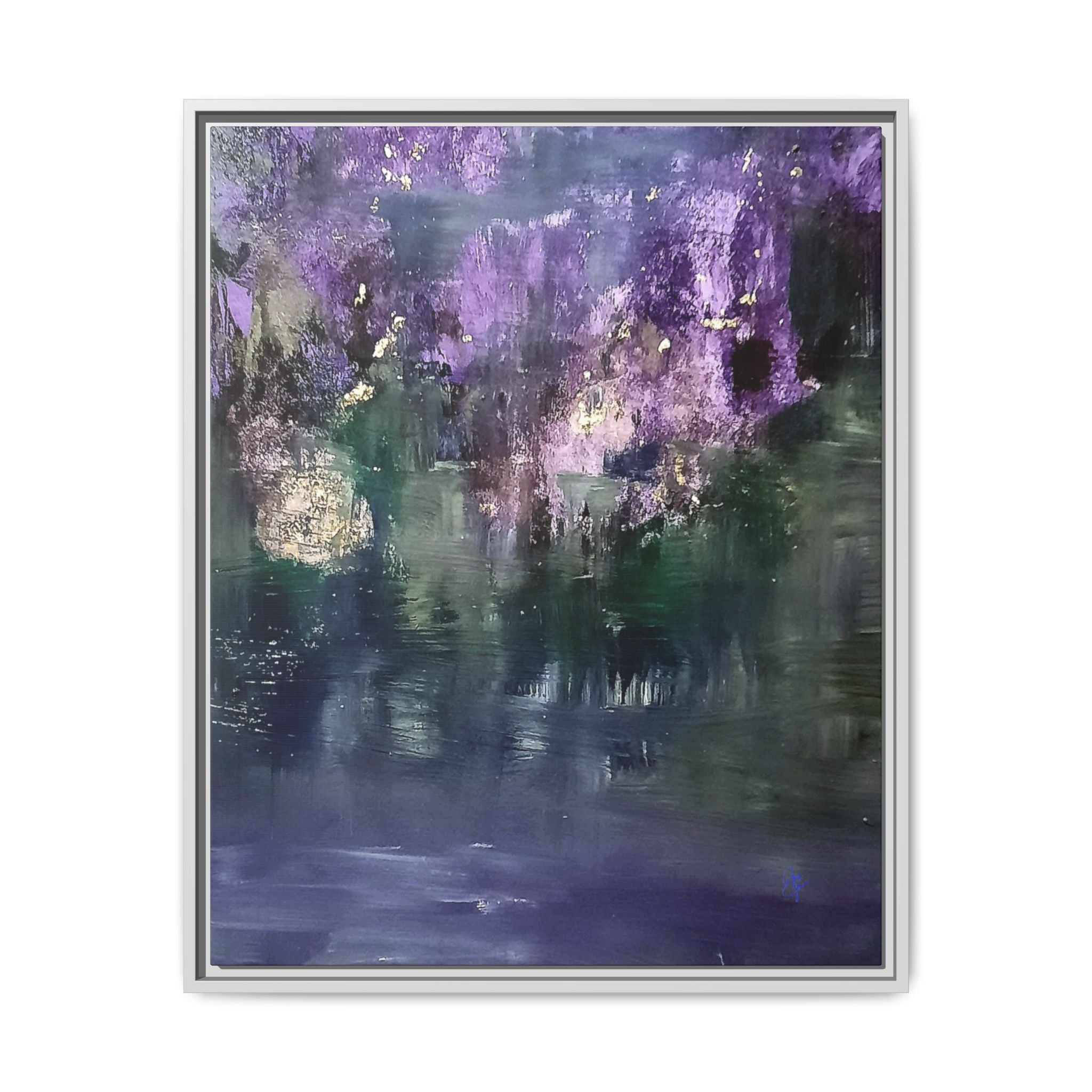Impressionism Vibes Matte Canvas Print (Framed)