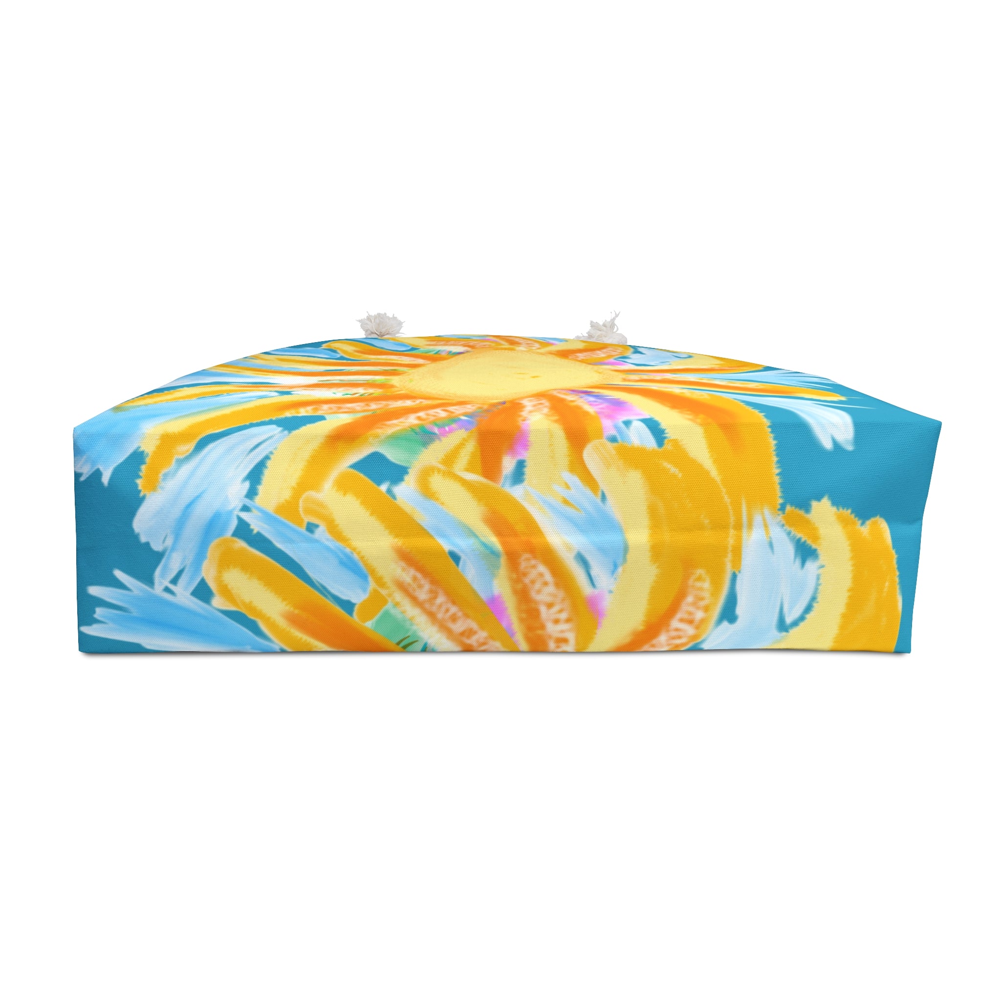 Sunburst Weekender Bag — Bright Beach Travel Tote