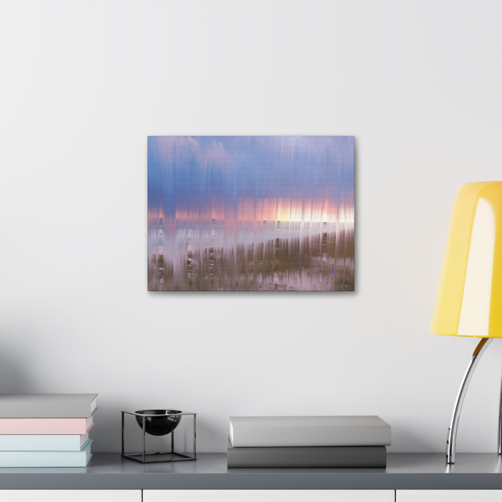 Abstract Sunset Canvas Print — Stretched 1.5"