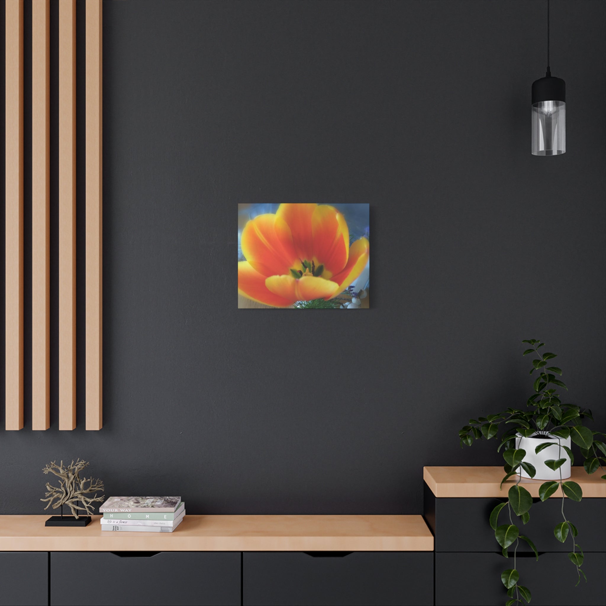 Vibrant Floral Canvas Wall Art