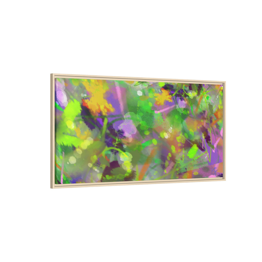 Matte Canvas, Framed (Multi-color)