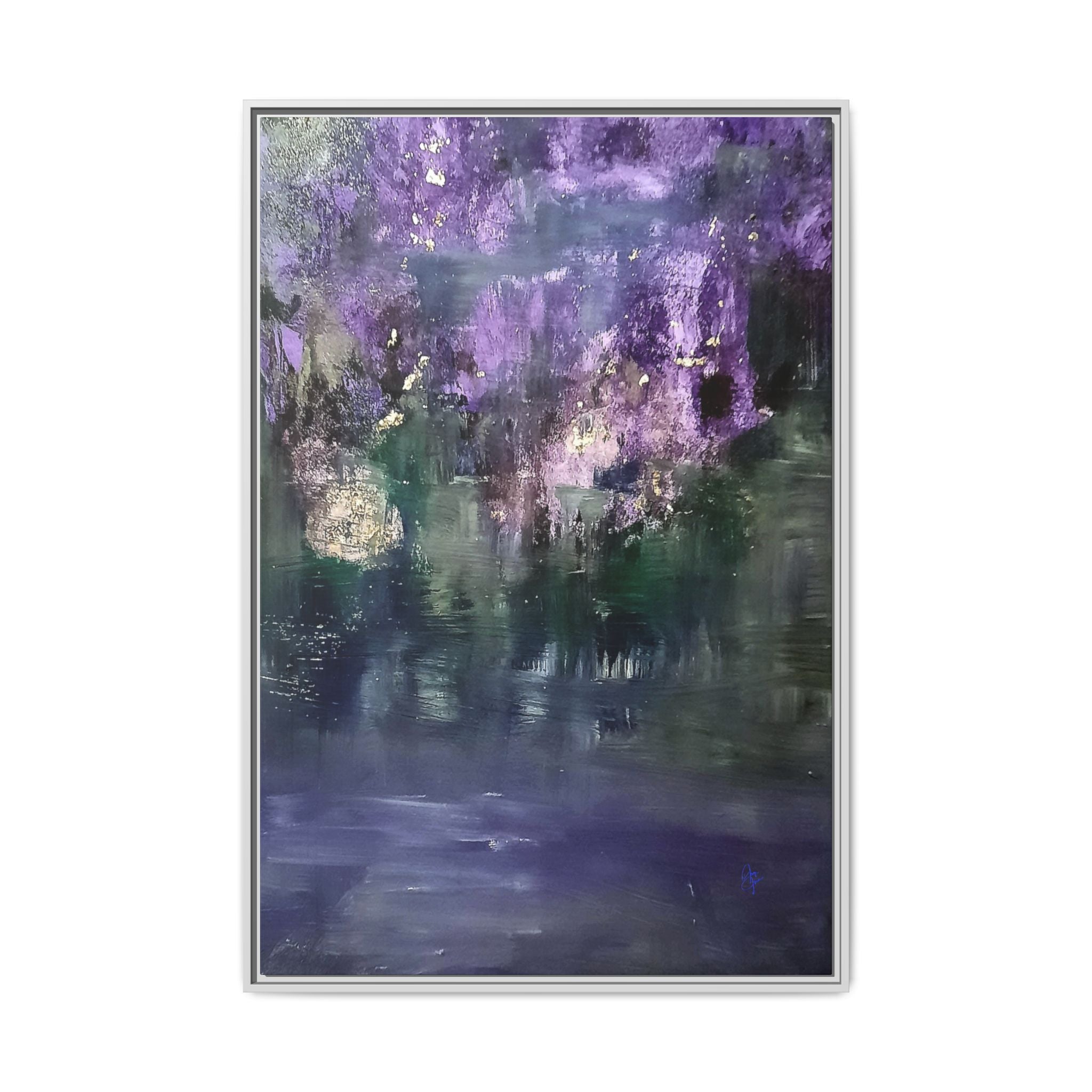 Impressionism Vibes Matte Canvas Print (Framed)