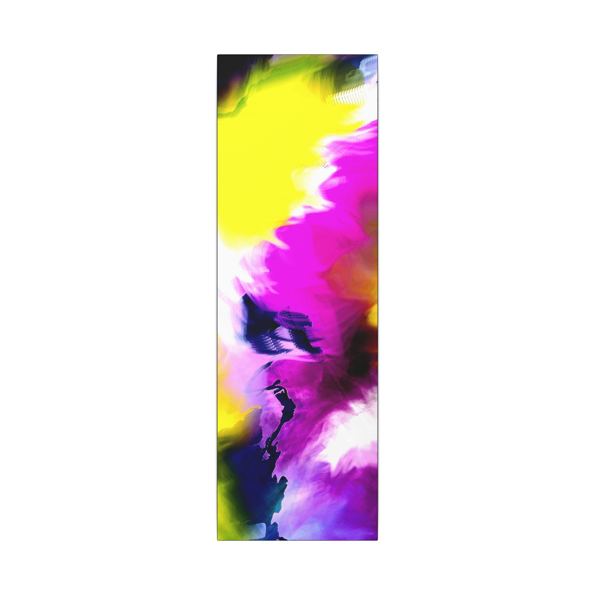 Abstract Color Splash Matte Canvas Wall Art