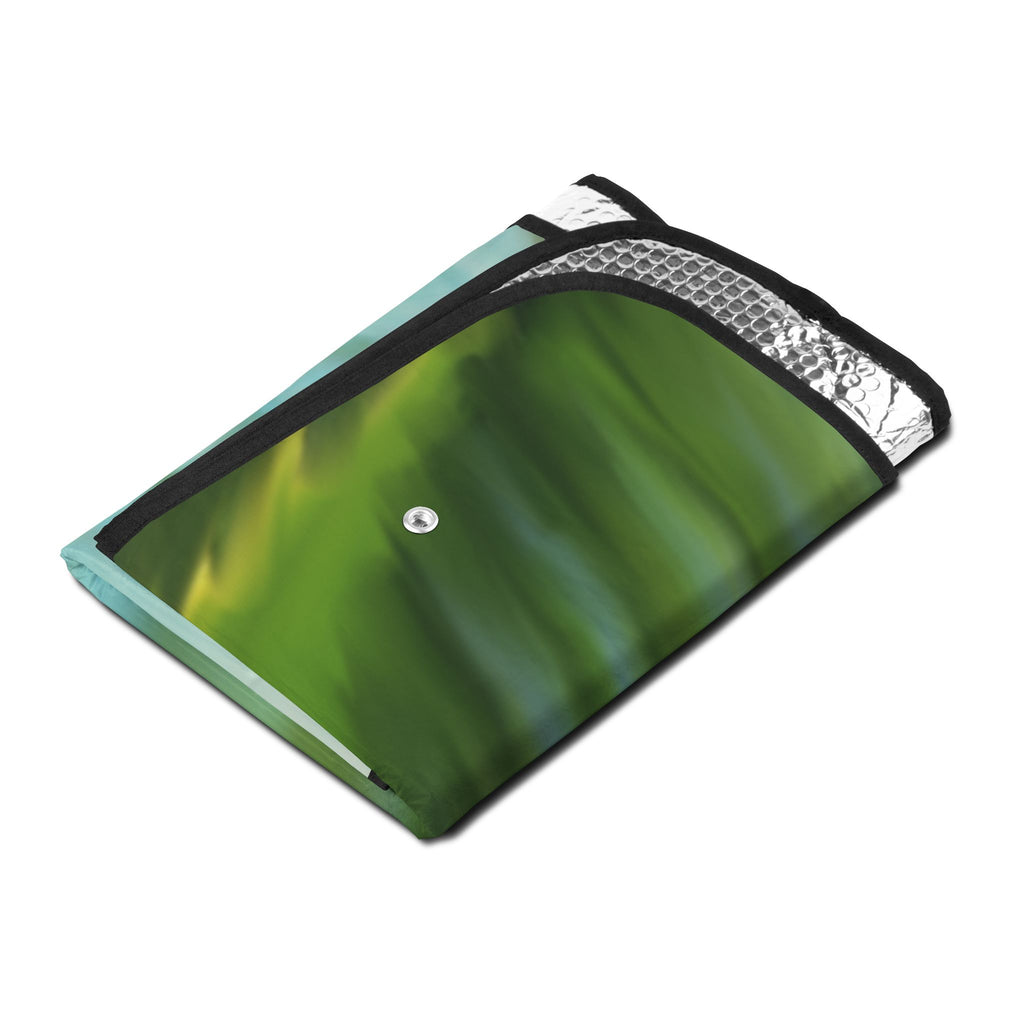 Abstract Aurora Car Sunshade — Colorful Windwave Front Windshield Shade