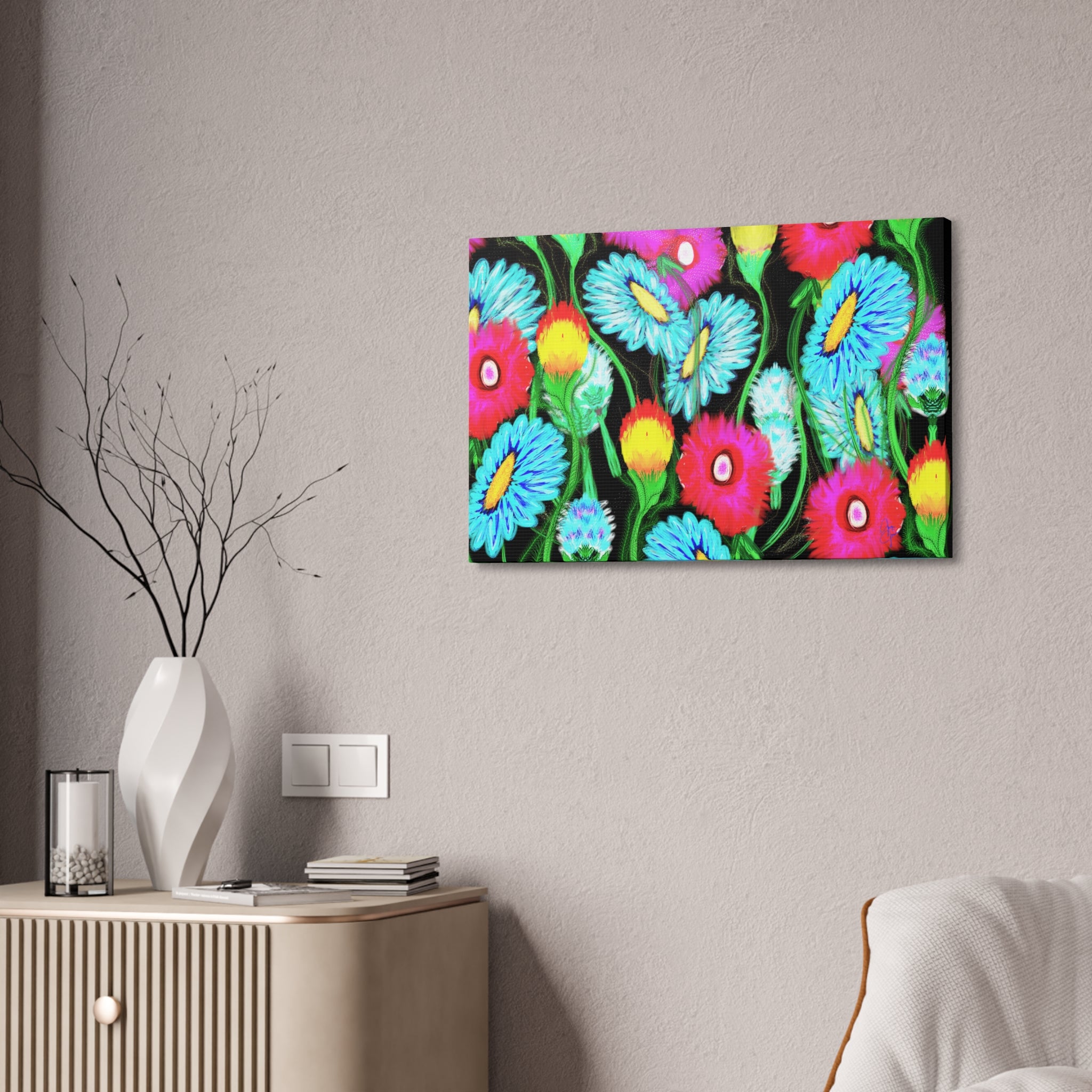 Floral Pop Canvas