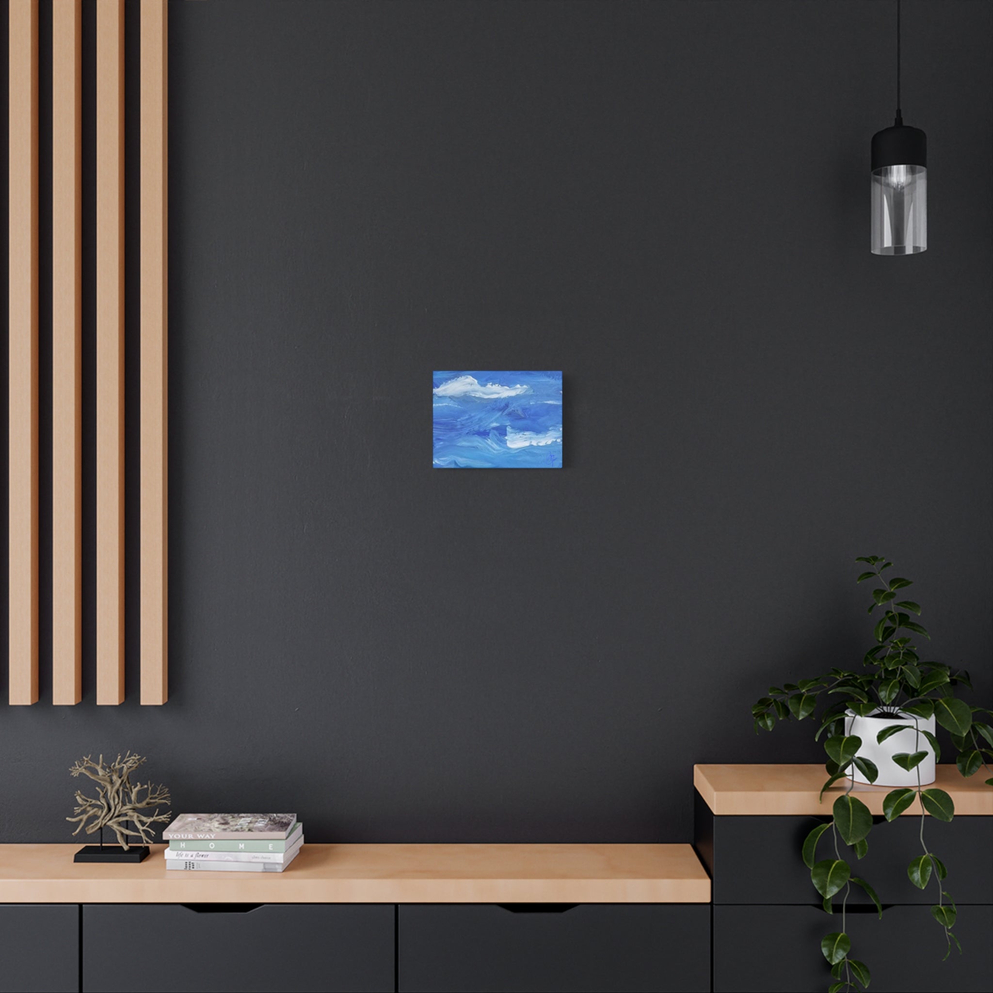 Canvas Wall Art - Blue Ocean Comfort