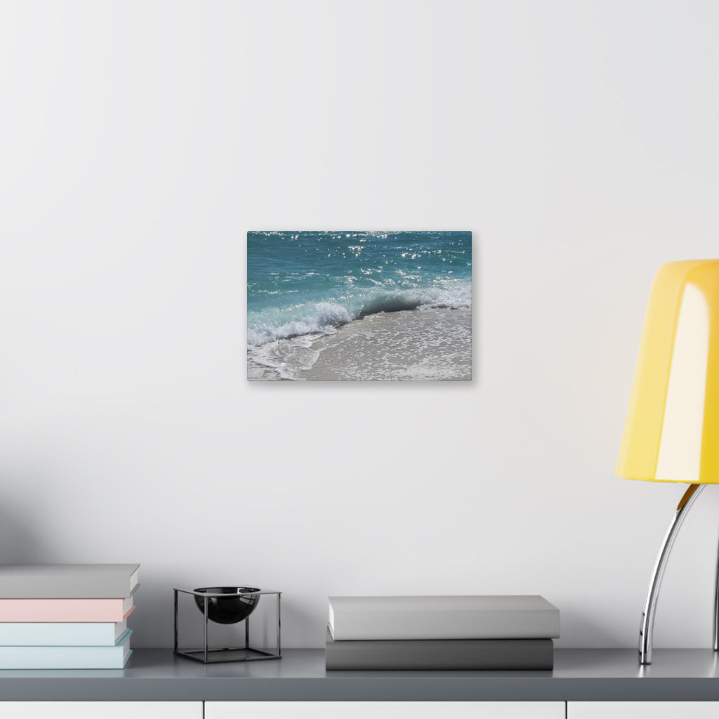Emerald Coast Stretched Canvas — Coastal Landscape Wall Art
