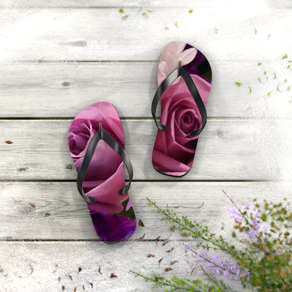 Floral Flip Flops - Perfect for Summer Vibes and Beach Days