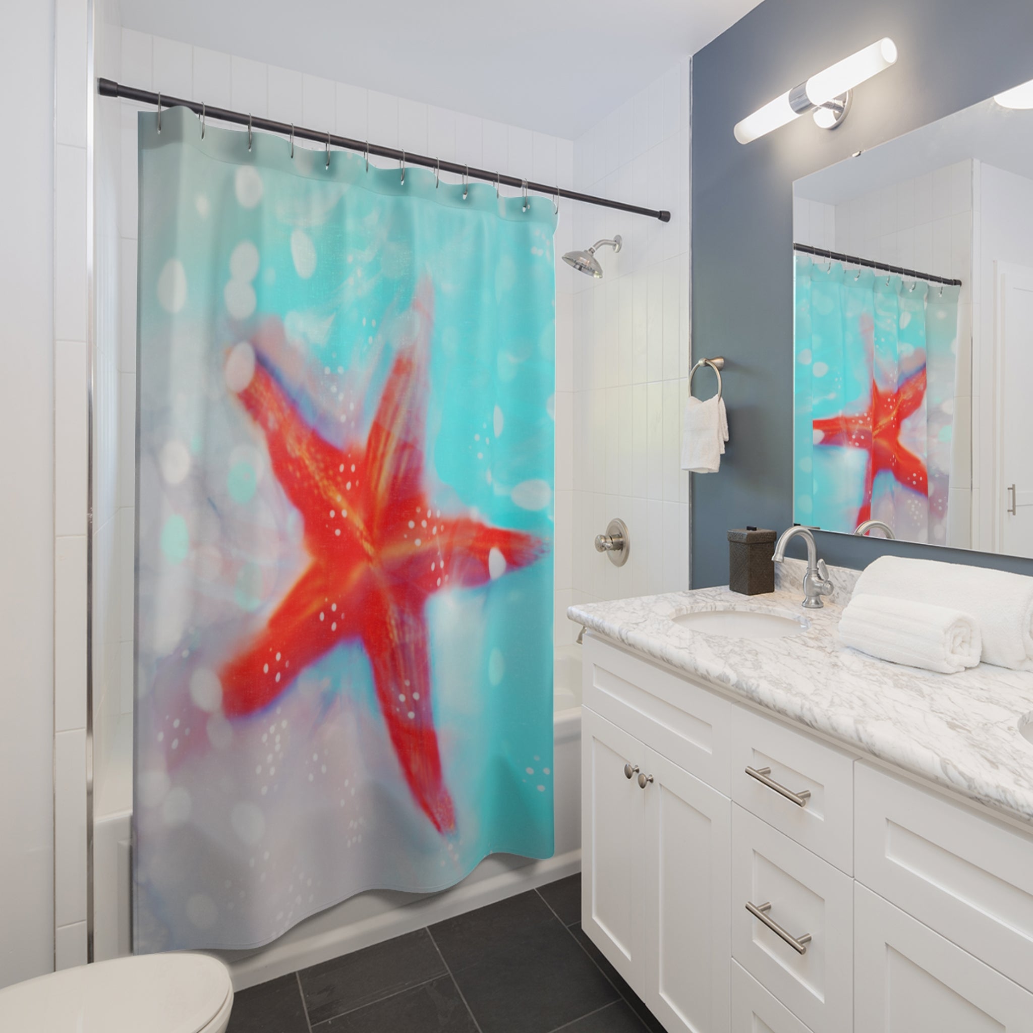 Starfish Shower Curtain
