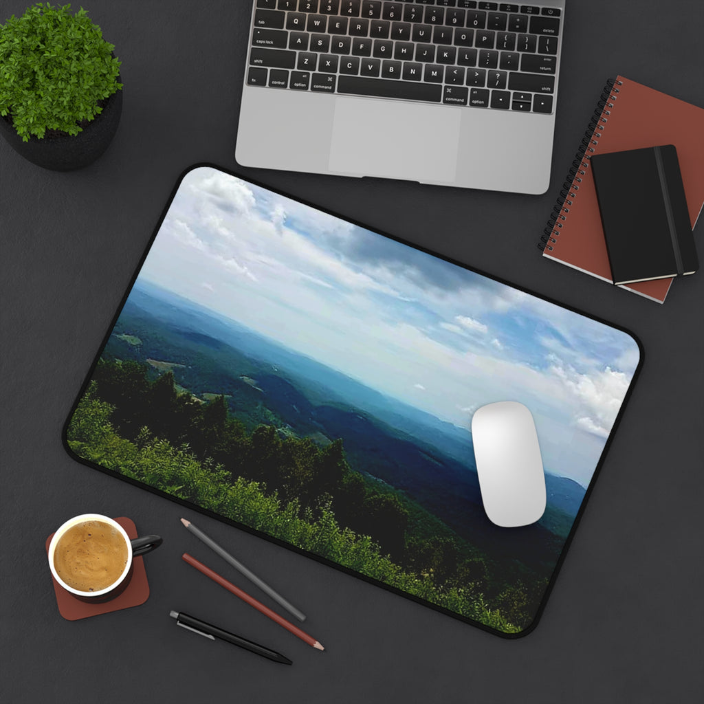 Mountain Vista Desk Mat — Scenic Blue Ridge Landscape Mouse Pad