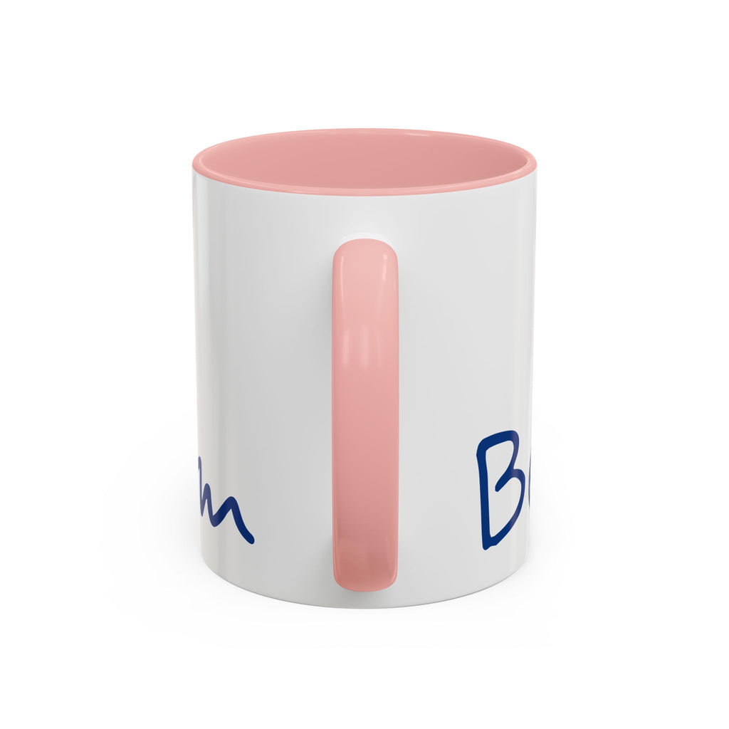 Beach Bum Coffee Mug — Colorful Retro Skull Design (11/15oz)