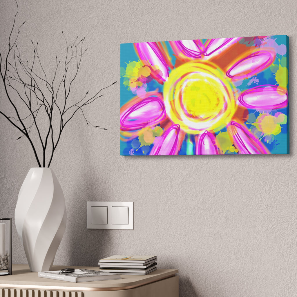 Bright Sunshine Daisy Canvas