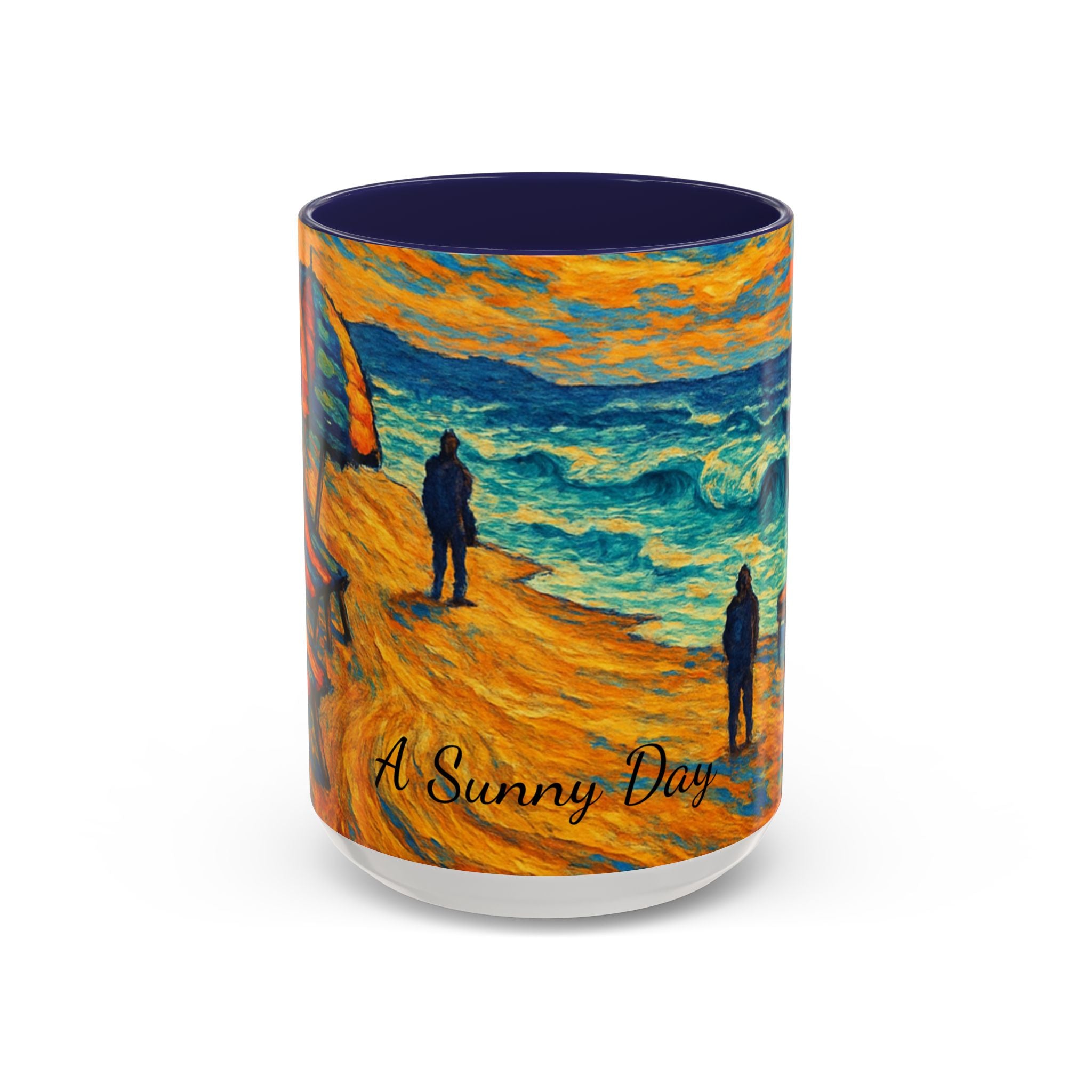 Mug - A Sunny Day Van Gogh Inspired Coffee Mug (11, 15oz)