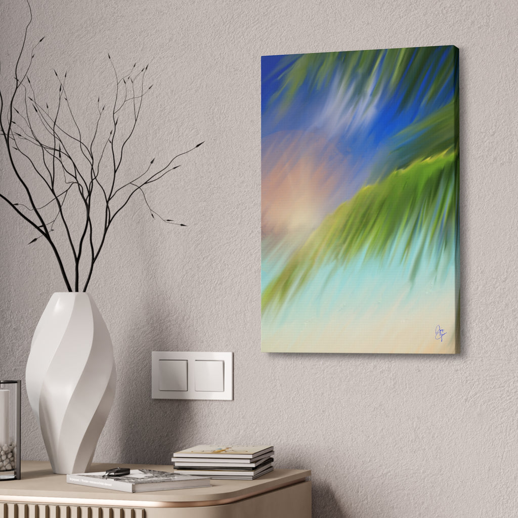 Abstract Seascape Canvas