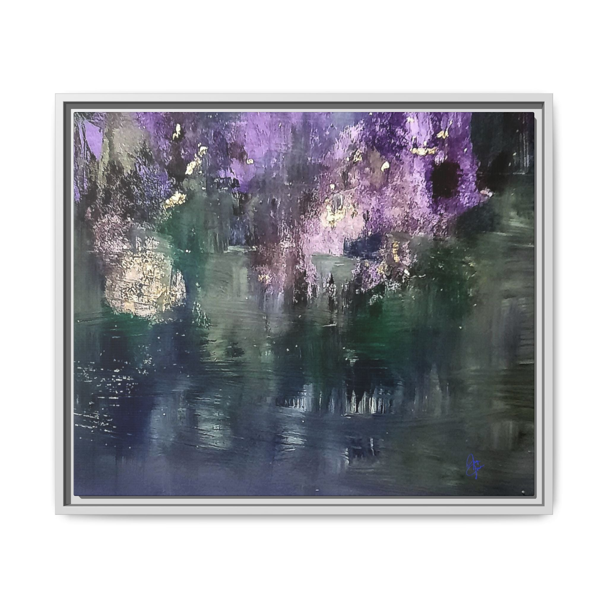 Impressionism Vibes Matte Canvas Print (Framed)