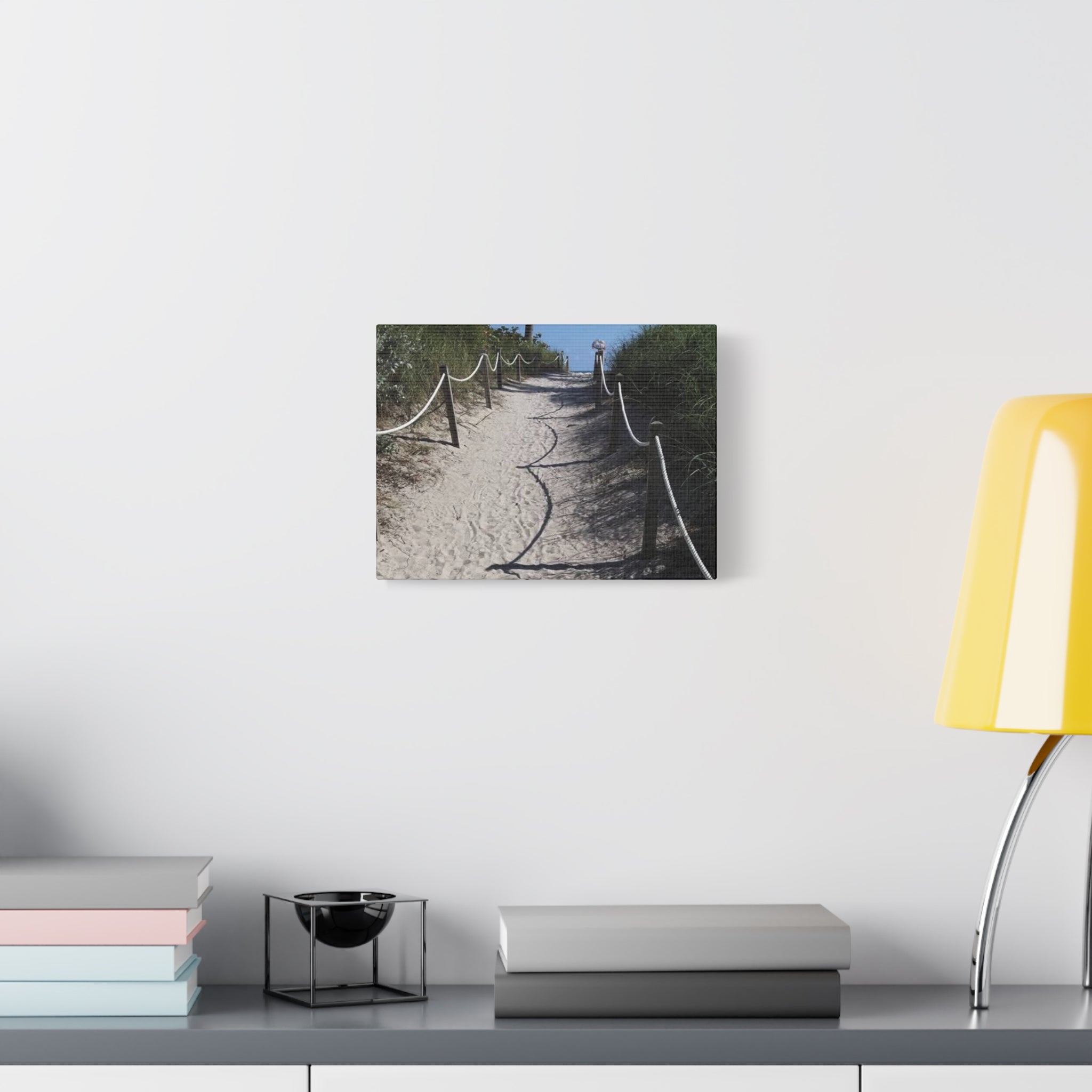 Beach Pathway Wall Art - Matte Canvas
