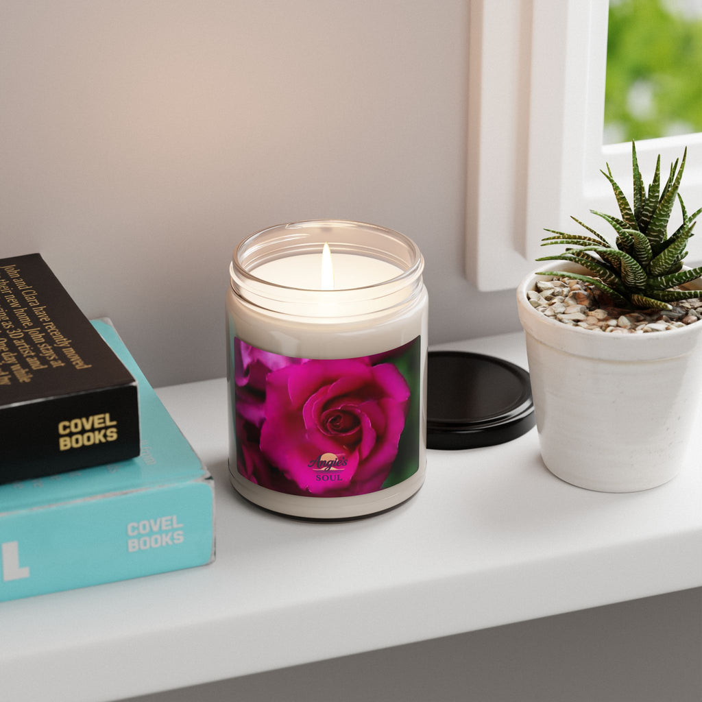 Scented Soy Candle — 9oz Floral Aromatherapy Candle