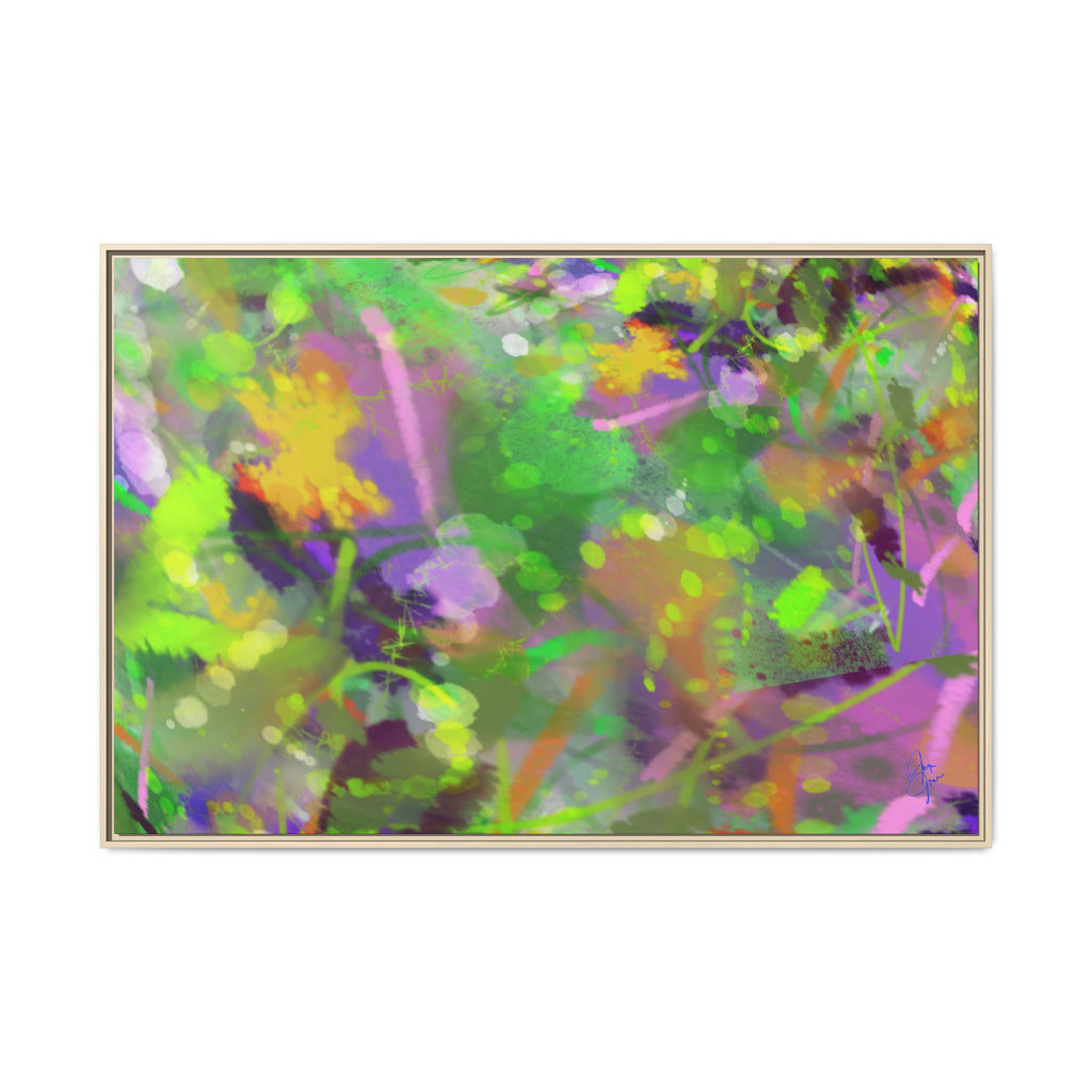 Matte Canvas, Framed (Multi-color)