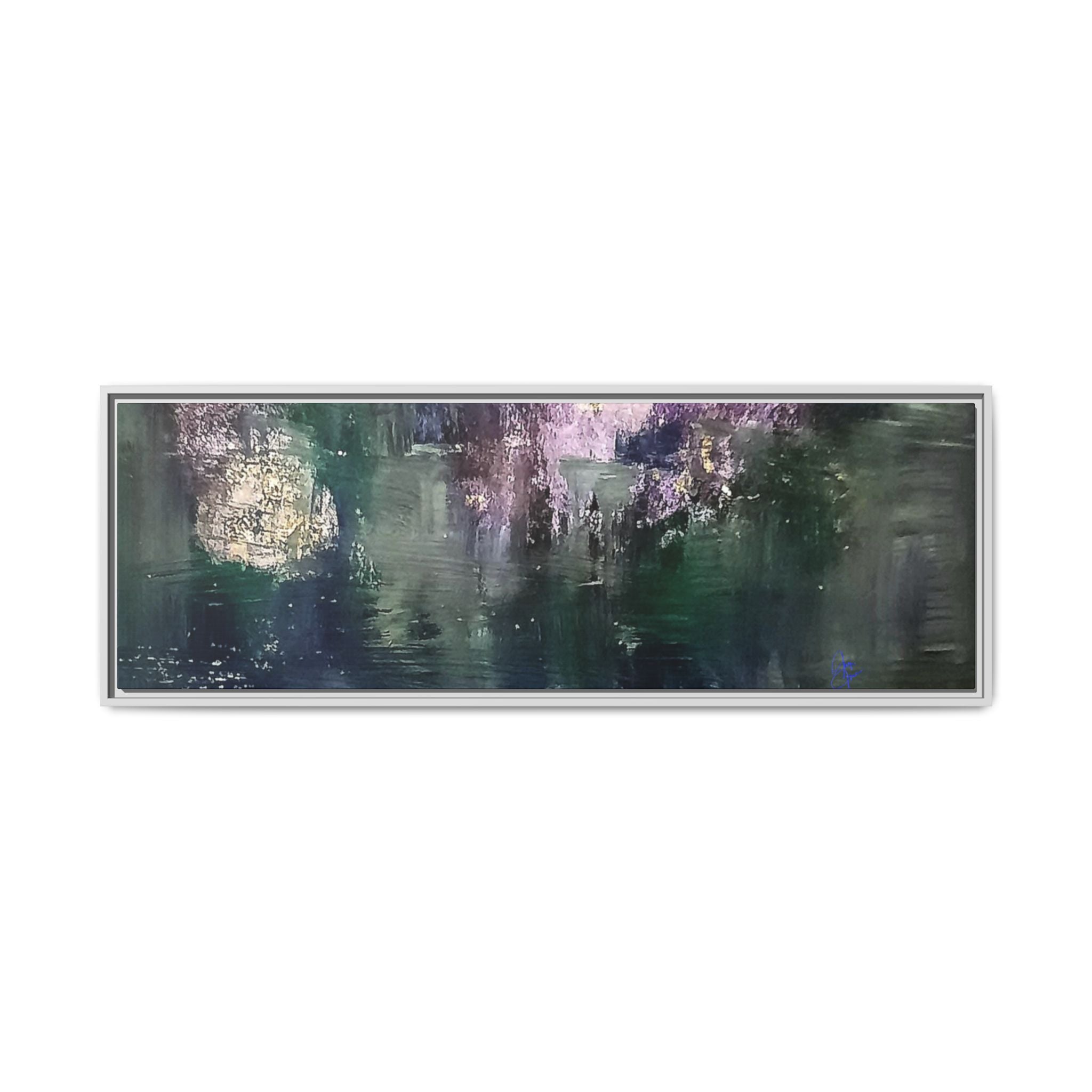 Impressionism Vibes Matte Canvas Print (Framed)