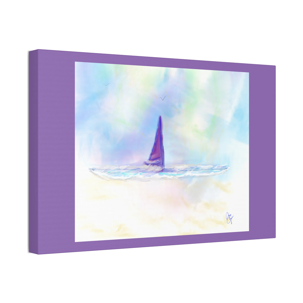 Sailboat Seascape Canvas