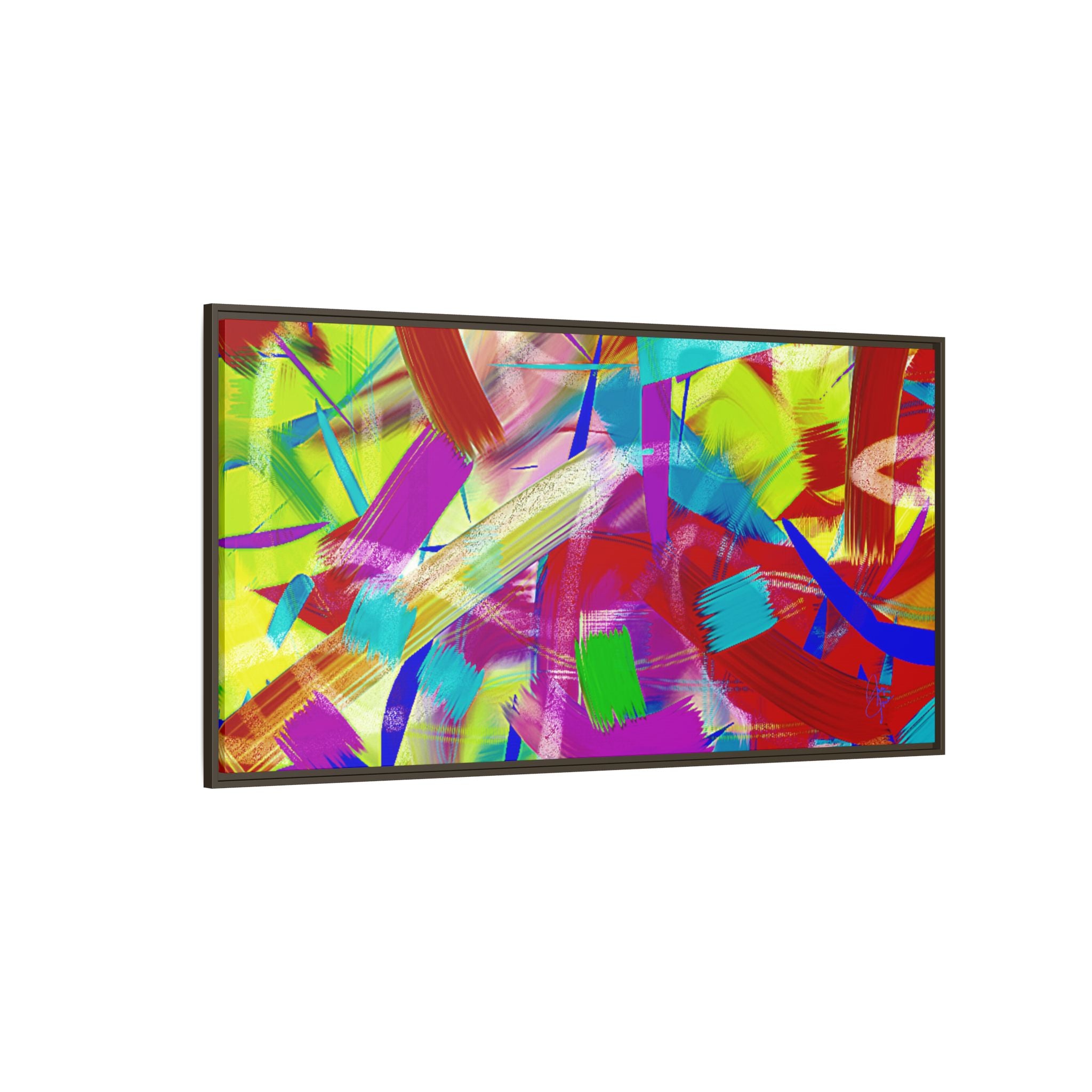 Matte Canvas, Framed (Multi-color)