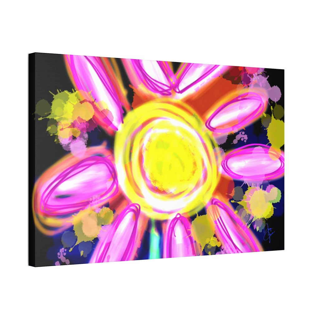 Bright Sunshine Daisy Canvas