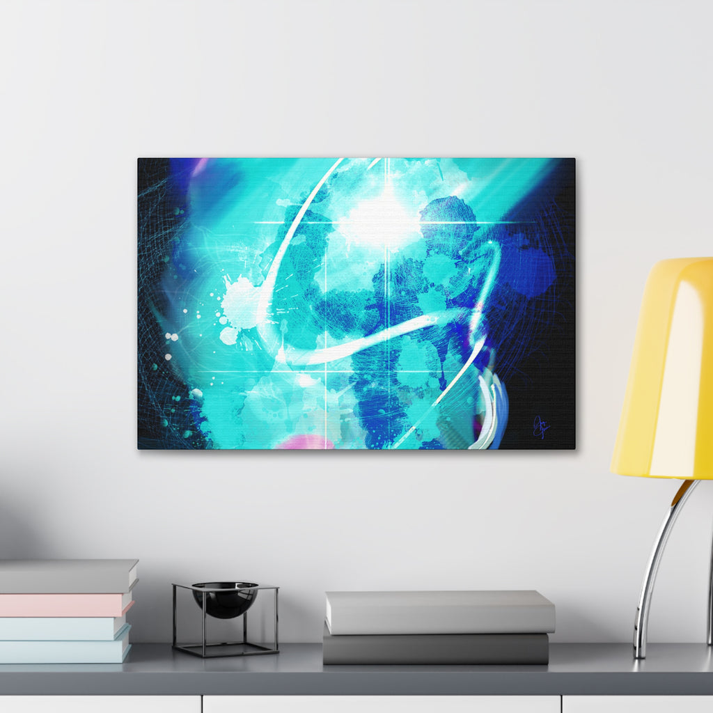 Crossing Over Canvas Wall Art — Stretched 0.75"