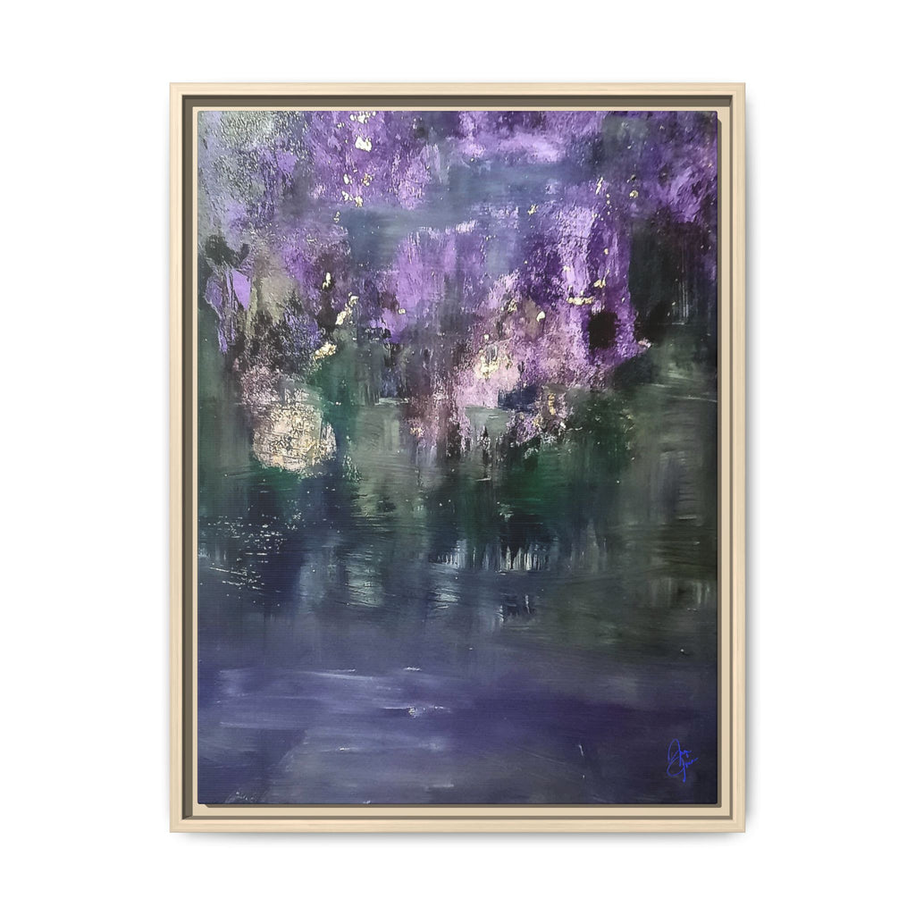 Impressionism Vibes Matte Canvas Print (Framed)
