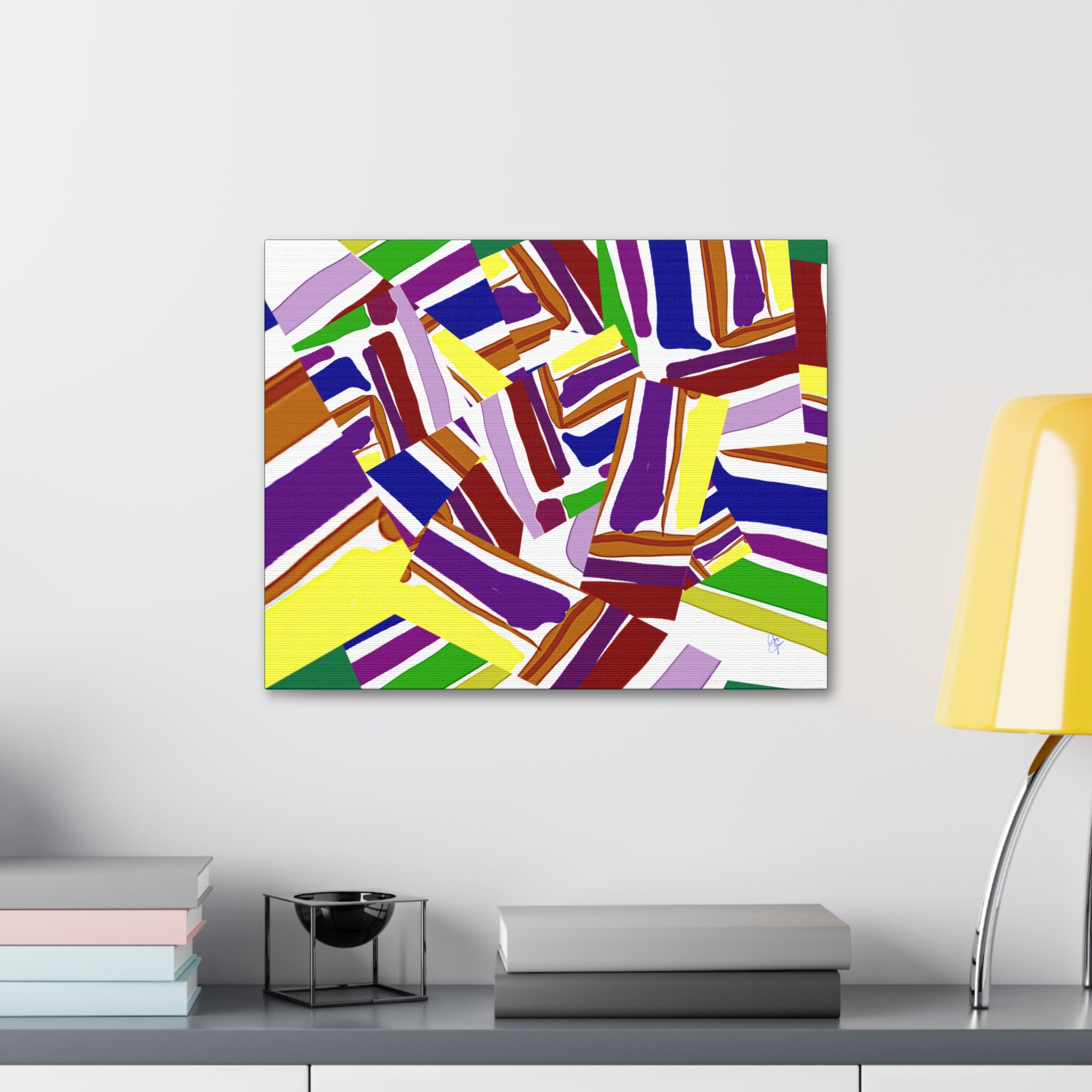 Candy Store Canvas Stretched Wall Art