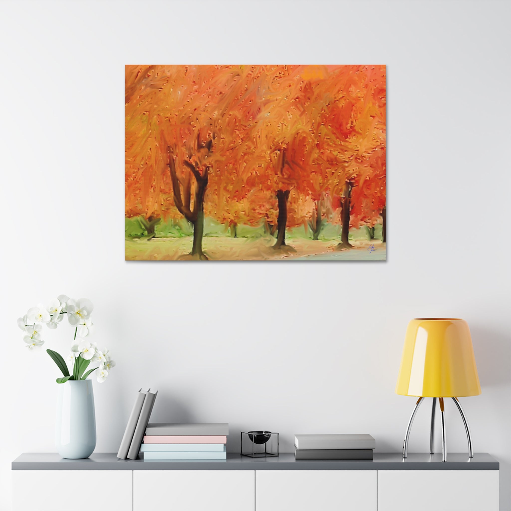 Trees of North Carolina Canvas Stretched 1.5"