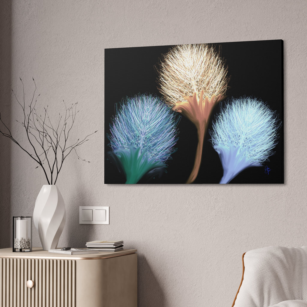 Floral Frond Canvas