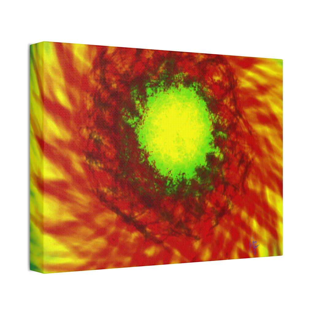 Glowing Blossom Canvas Stretched 1.5"