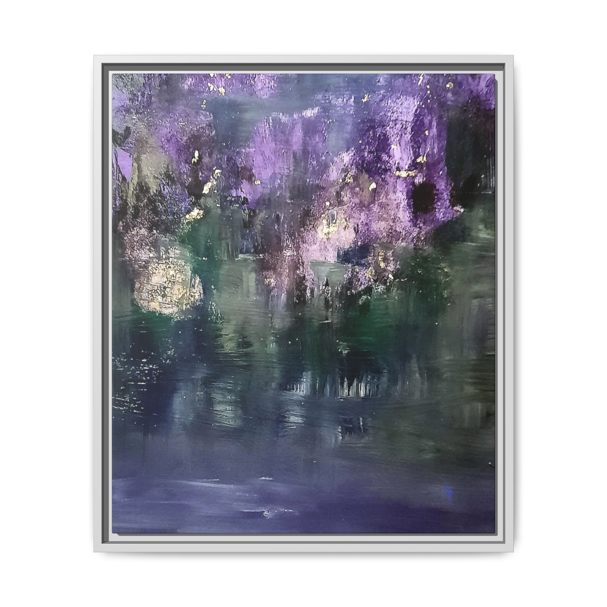 Impressionism Vibes Matte Canvas Print (Framed)