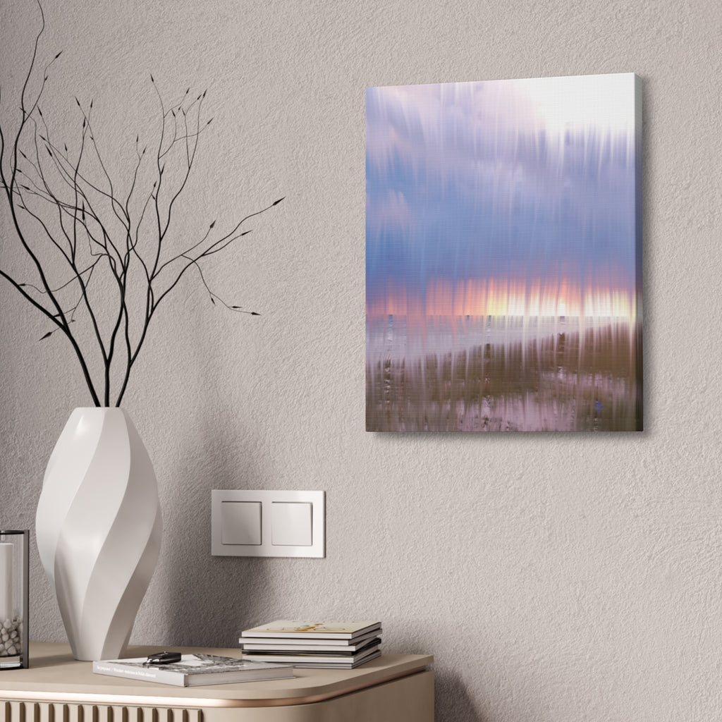 Abstract Sunset Canvas Print — Stretched 1.5"