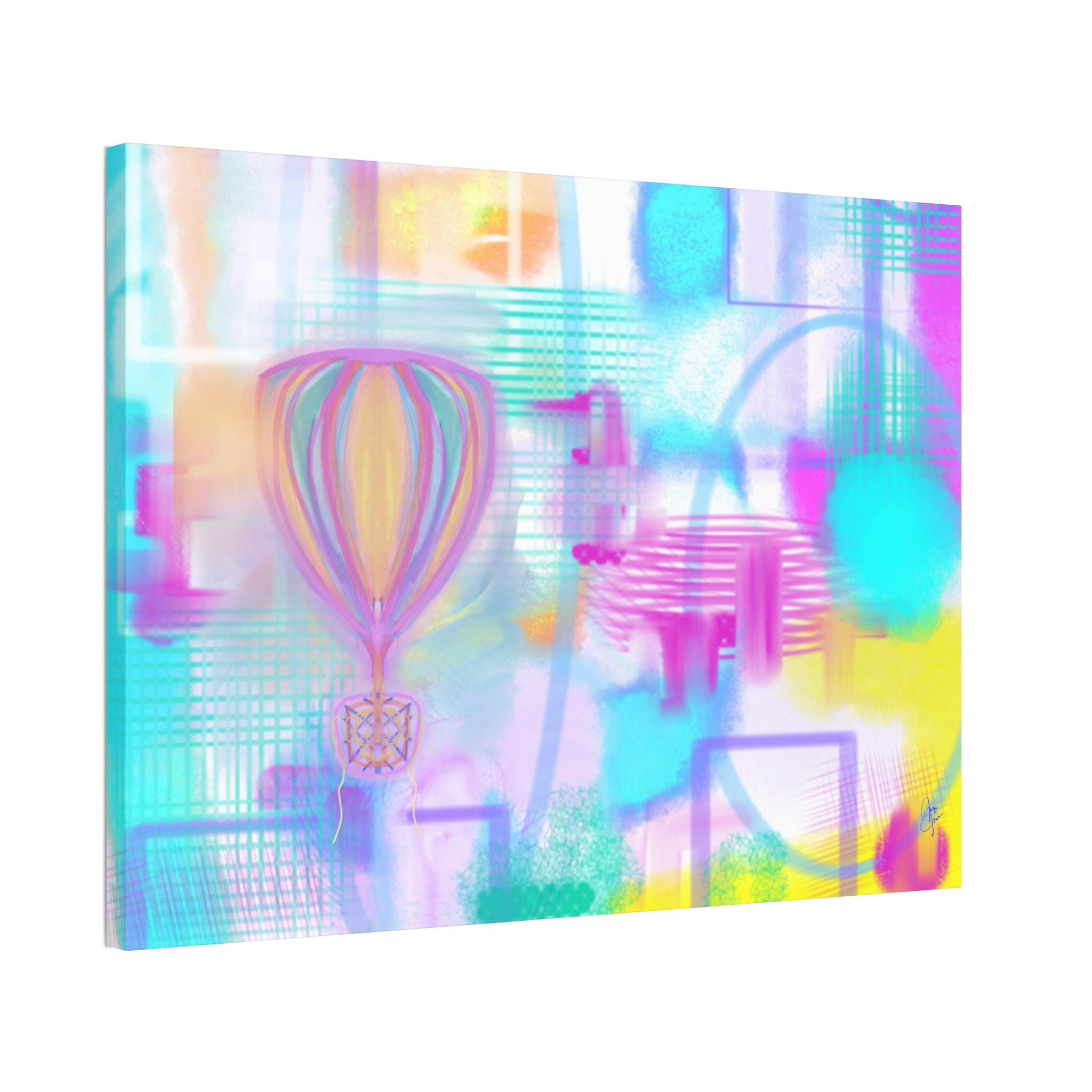 Hot Air Balloon Ride Canvas Print — Stretched 1.5"