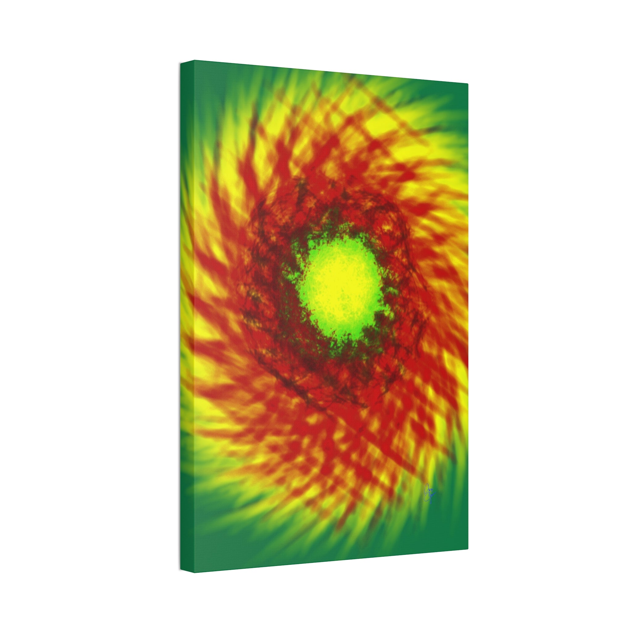Glowing Blossom Canvas Stretched 1.5"