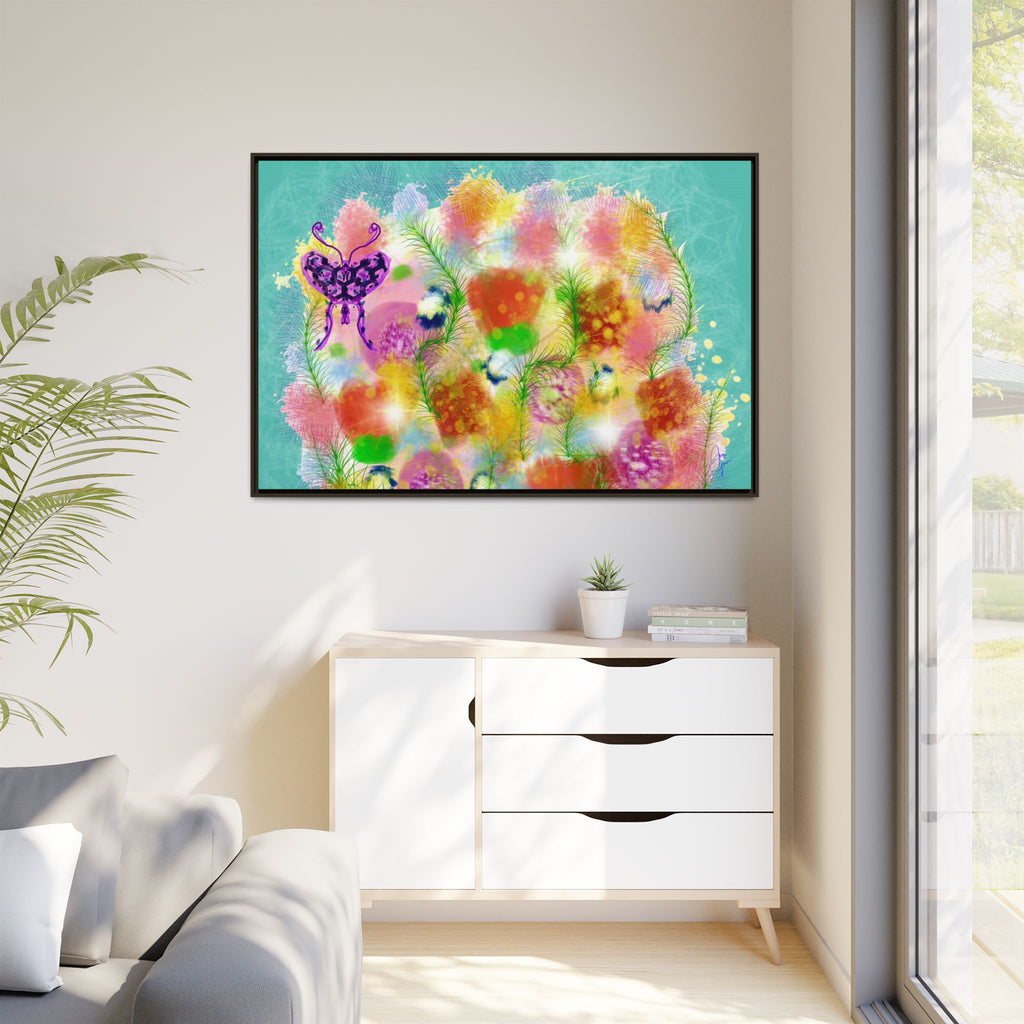 Matte Canvas, Framed (Multi-color)