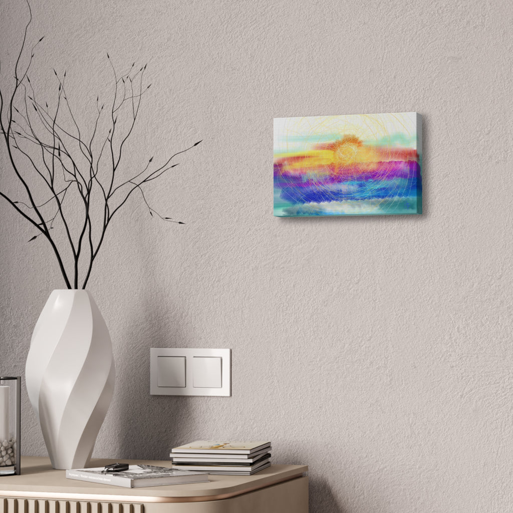 Sunrise Radiance Canvas