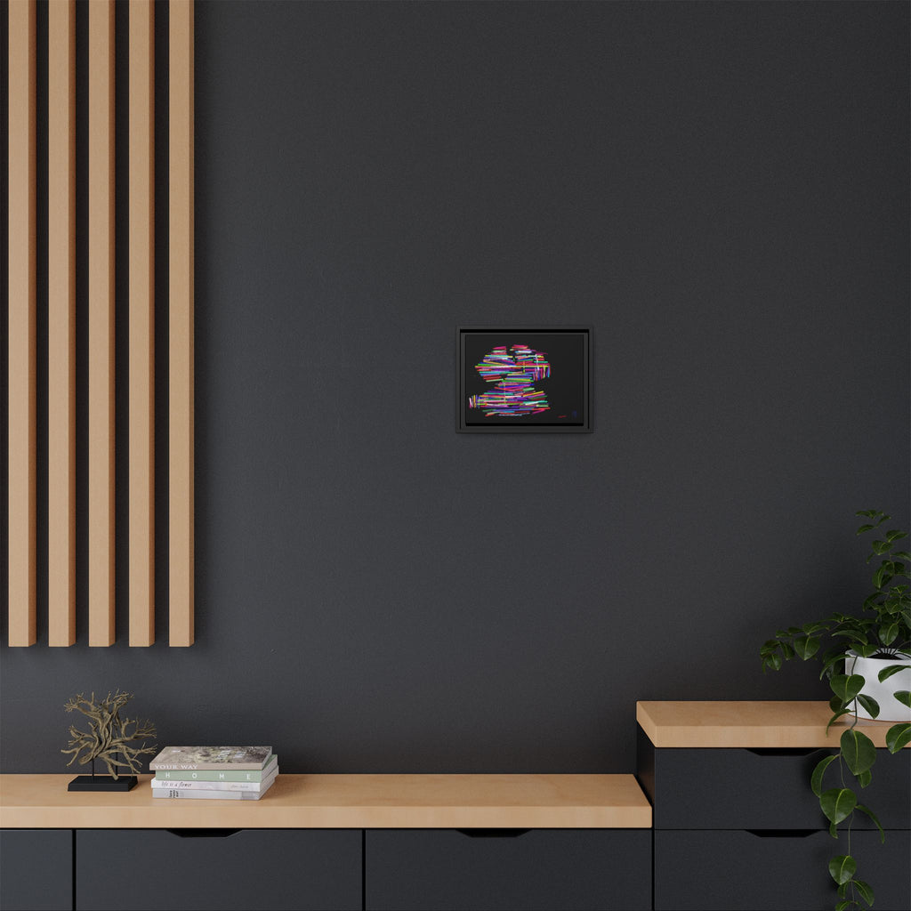 Balancing Life Matte Canvas Print (Framed)
