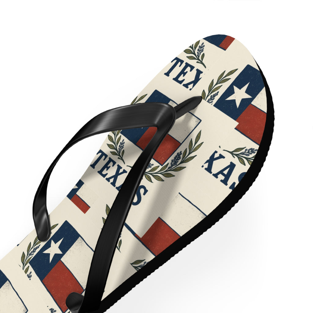 Texas Flag Flip Flops for Summer Fun