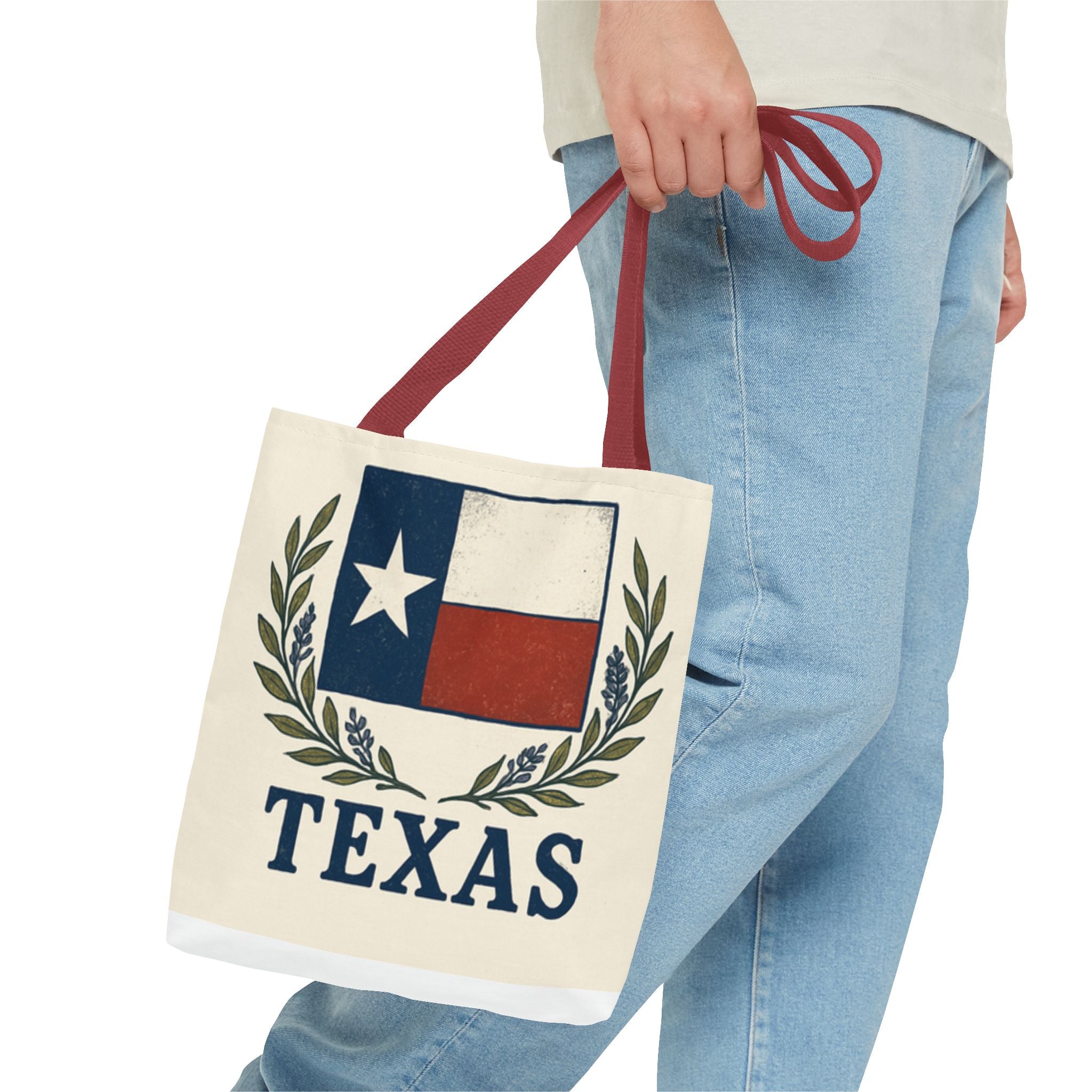 Texas Flag Tote Bag - Stylish All-Over Print for Proud Texans