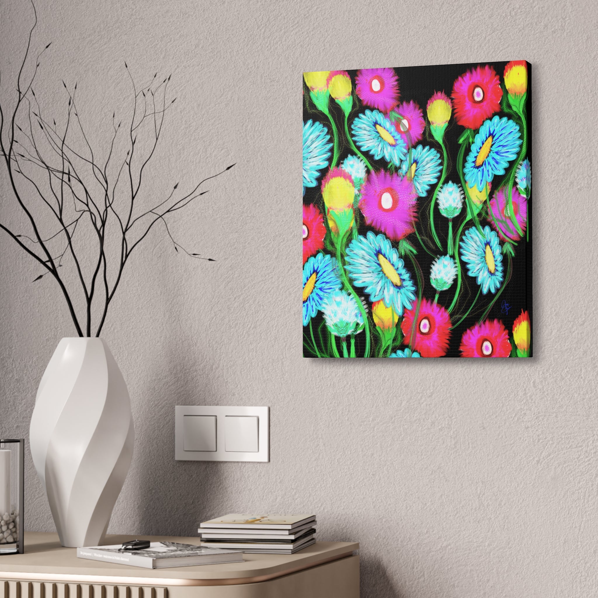 Floral Pop Canvas