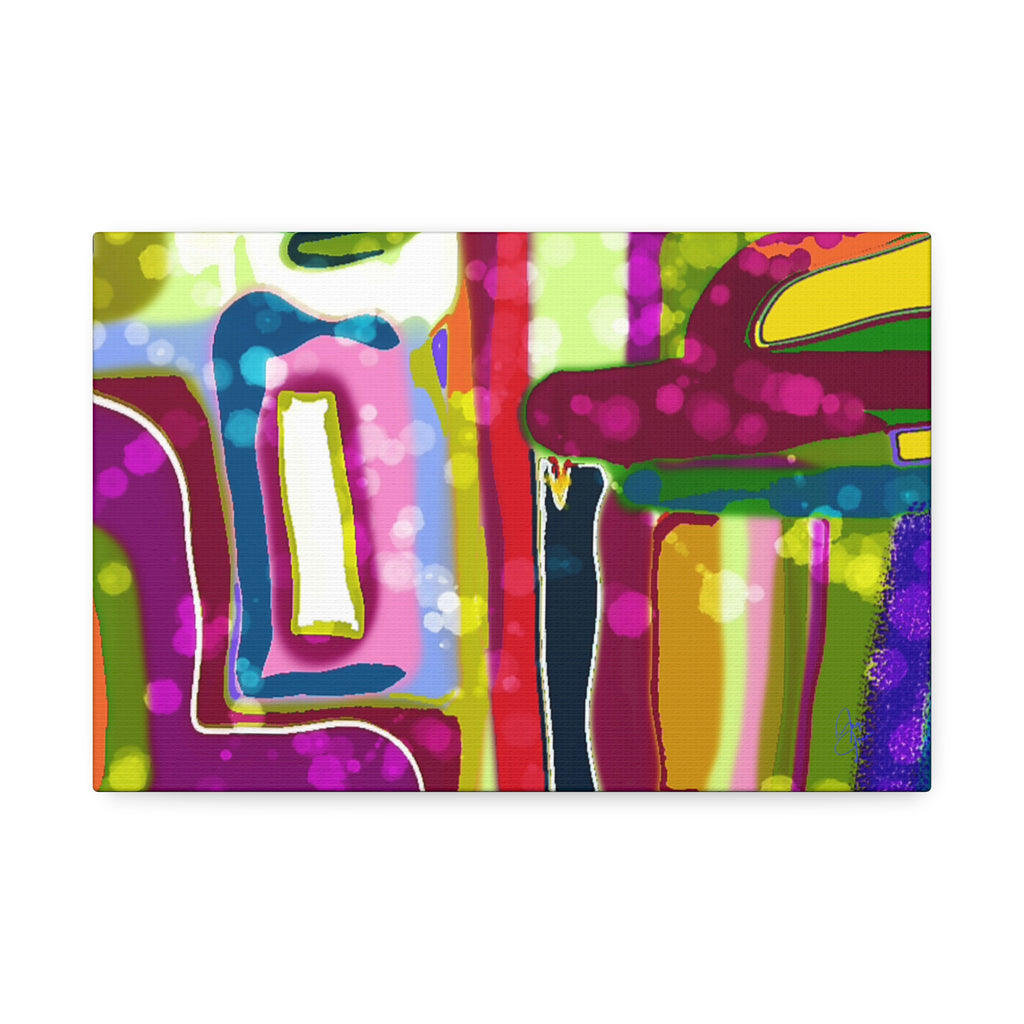Abstract Colorburst Canvas – Vibrant Pop Art Wall Decor