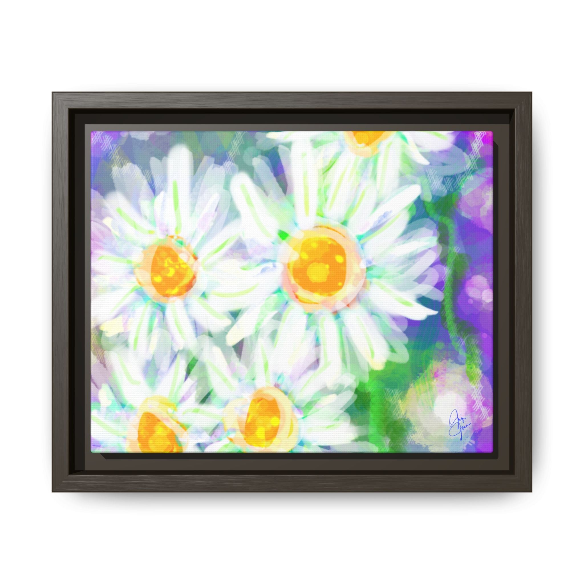 Matte Canvas, Framed (Multi-color)