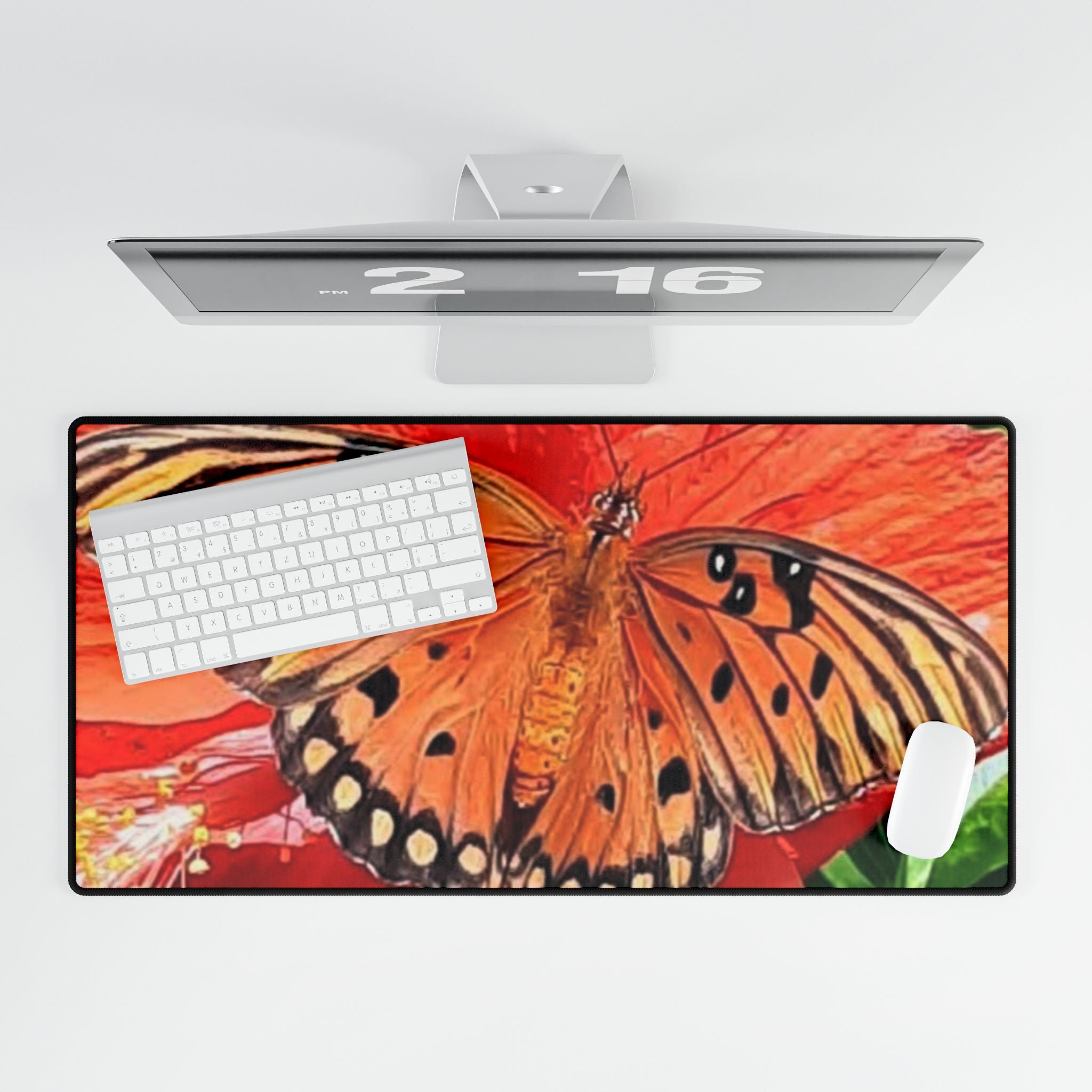 Desk Mat - Beautiful Butterfly Design